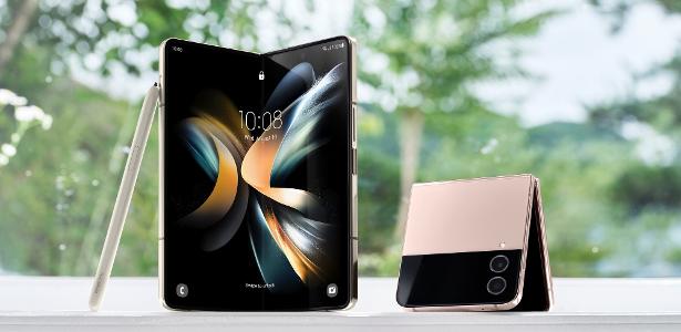 Galaxy Z Flip 4 e Z Fold 4 chegam ao Brasil; Preço e Especificações