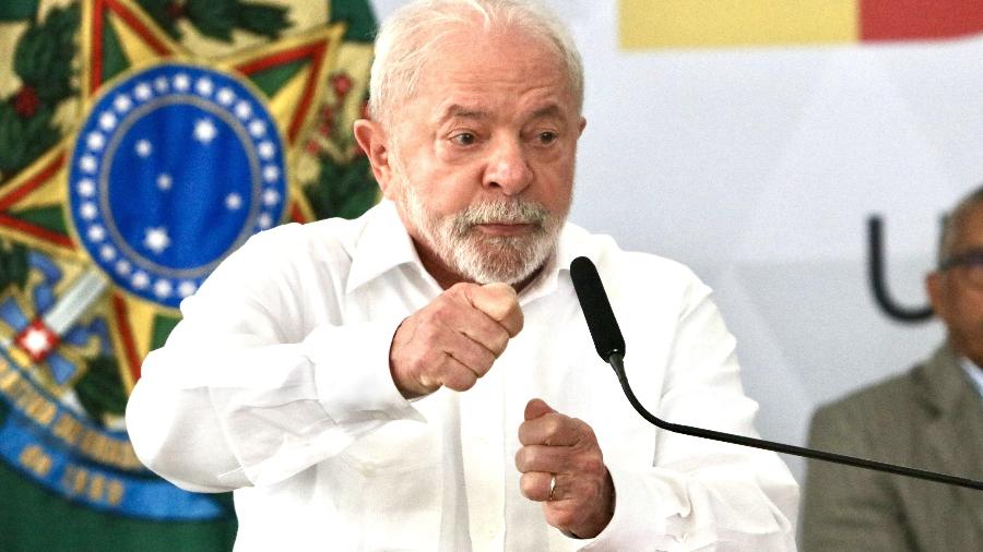 O presidente da República, Luiz Inácio Lula da Silva - FREDERICO BRASIL/THENEWS2/ESTADÃO CONTEÚDO