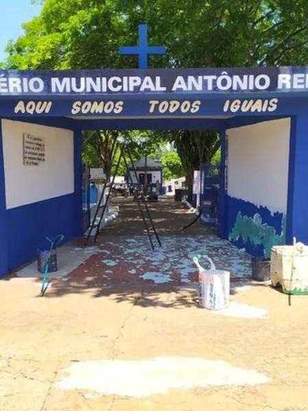 cemitério municipal de Mundo Novo