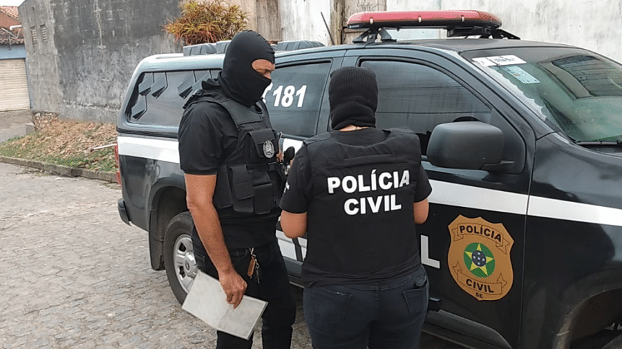 Policias da Delegacia Especial de Atendimento a Grupos Vulneráveis de Aracaju (SE)
