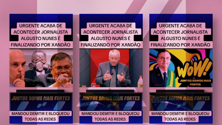 25.mar.2024 - É falso que o STF tenha "exigido a demissão" do jornalista Augusto Nunes e bloqueado seus perfis nas redes sociais