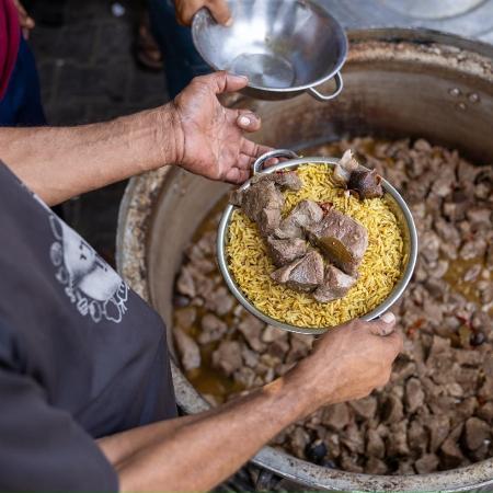 2024 - Cozinha da WCK fornece alimentos em ação em Gaza -  WCK/Divulgação  -  WCK/Divulgação 