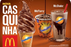 Bob's perde milk-shake de Ovomaltine para o McDonald's