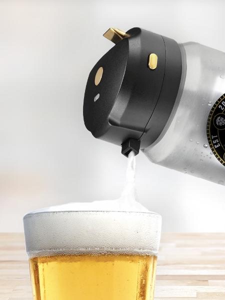 Dispositivo da Xiaomi promete transformar cerveja em chope - Divulgação