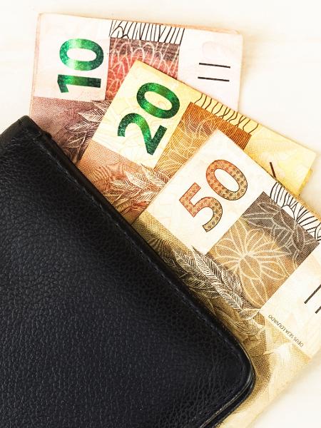 15.set.2019 - dinheiro, real, carteira, economia, pib, dívida - SOPA Images / LightRocket via Getty Images