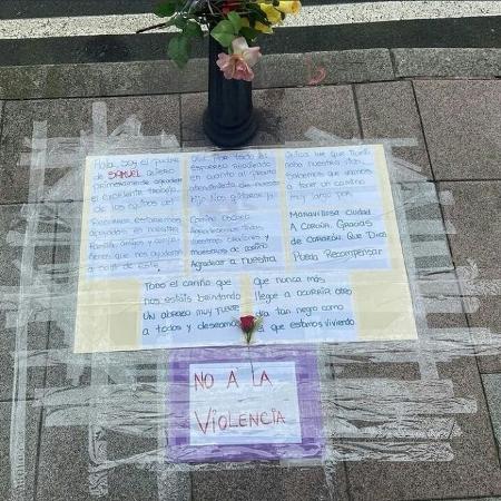 O pai de Samuel Luiz ainda agradeceu aos socorristas e pediu fim da violência - Reprodução/Twitter