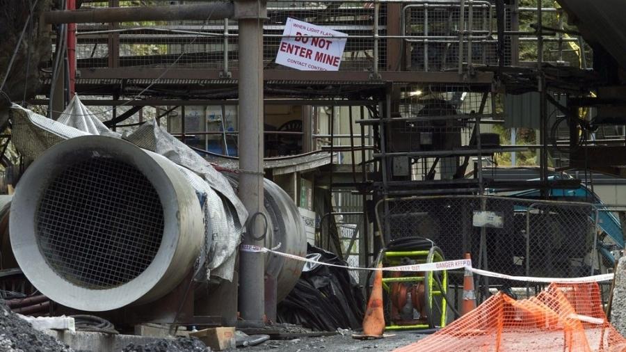 29 mineiros morream após explosão de uma mina na costa oeste da Nova Zelândia em 2010 - Simon Baker/Pool via AFP