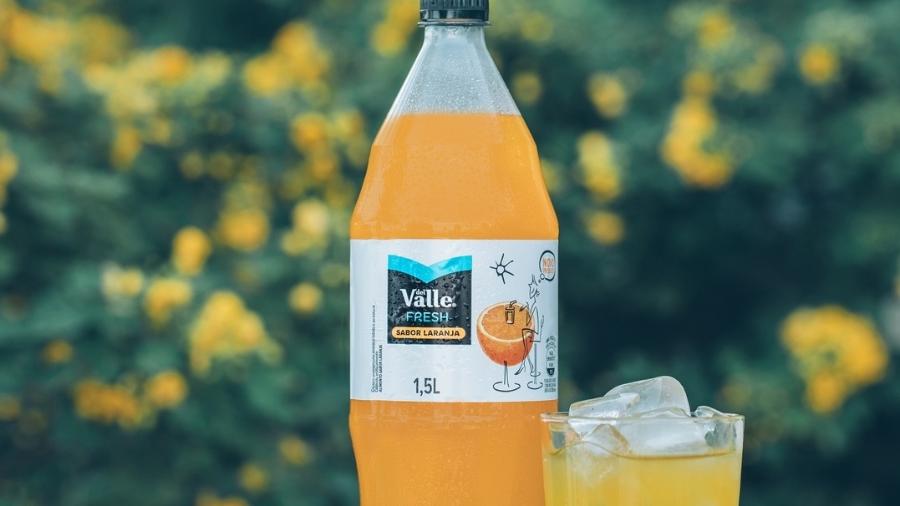 Linha Del Valle Fresh, produzida pela Coca-Cola, tem pouco mais de 1% de suco de fruta na composição - Divulgação