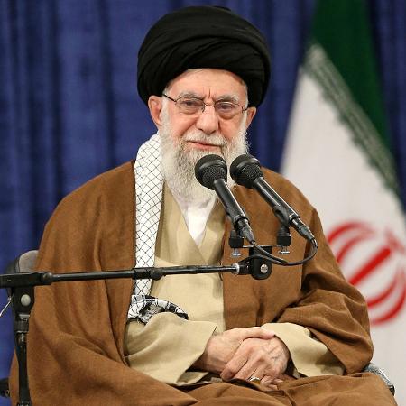 23.dez.2023 - O líder supremo do Irã, aiatolá Ali Khamenei 23.dez.2023 - O líder supremo do Irã, aiatolá Ali Khamenei