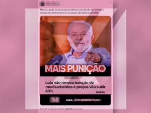 Lula renovou isenção de imposto de importação sobre medicamentos