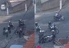 PMs da Rocam espancam motociclista rendido na zona norte de SP - Reprodução de vídeo