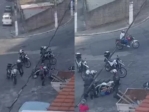 PMs da Rocam espancam motociclista rendido na zona norte de SP