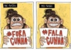 "Fora, Cunha" vira "Fala, Cunha" na torcida pela delação - Chiquinha/UOL