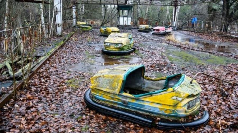 Pripyat, a cidade perto da usina de Chernobyl, é hoje uma cidade fantasma - Getty Images