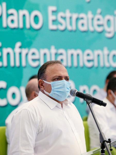 Eduardo Pazuello, ministro da Saúde, durante visita a Manaus - Divulgação/Ministério da Saúde
