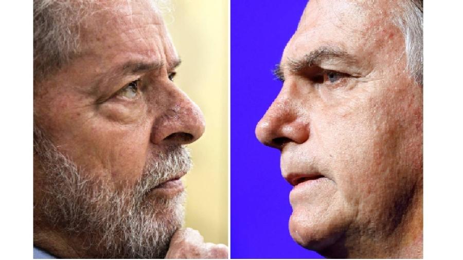 Lula e Bolsonaro: distância no agregador de pesquisas é de 11 p.p. -  Marlene Bergamo - 26.abr.2019/Folhapress e Adriano Machado - 10.mai.2021 /Reuters