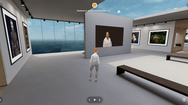 Garibaldi and Anita Virtual Gallery - Garibaldi Metaverse Project - Reproduction - Reproduction