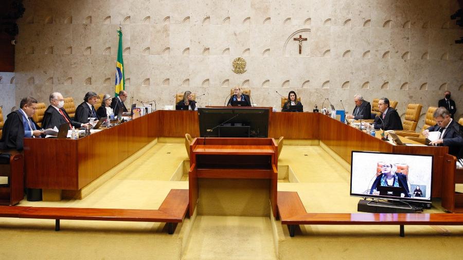 Sessão plenária do Supremo Tribunal Federal (STF) - 24.nov.2022 - Carlos Moura/SCO/STF