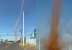Vídeo mostra redemoinho de poeira em Uberlândia (MG); entenda o fenômeno - Renato Carnaval/Instagram