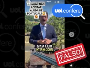Governo brasileiro não recusou doações de Portugal para o RS