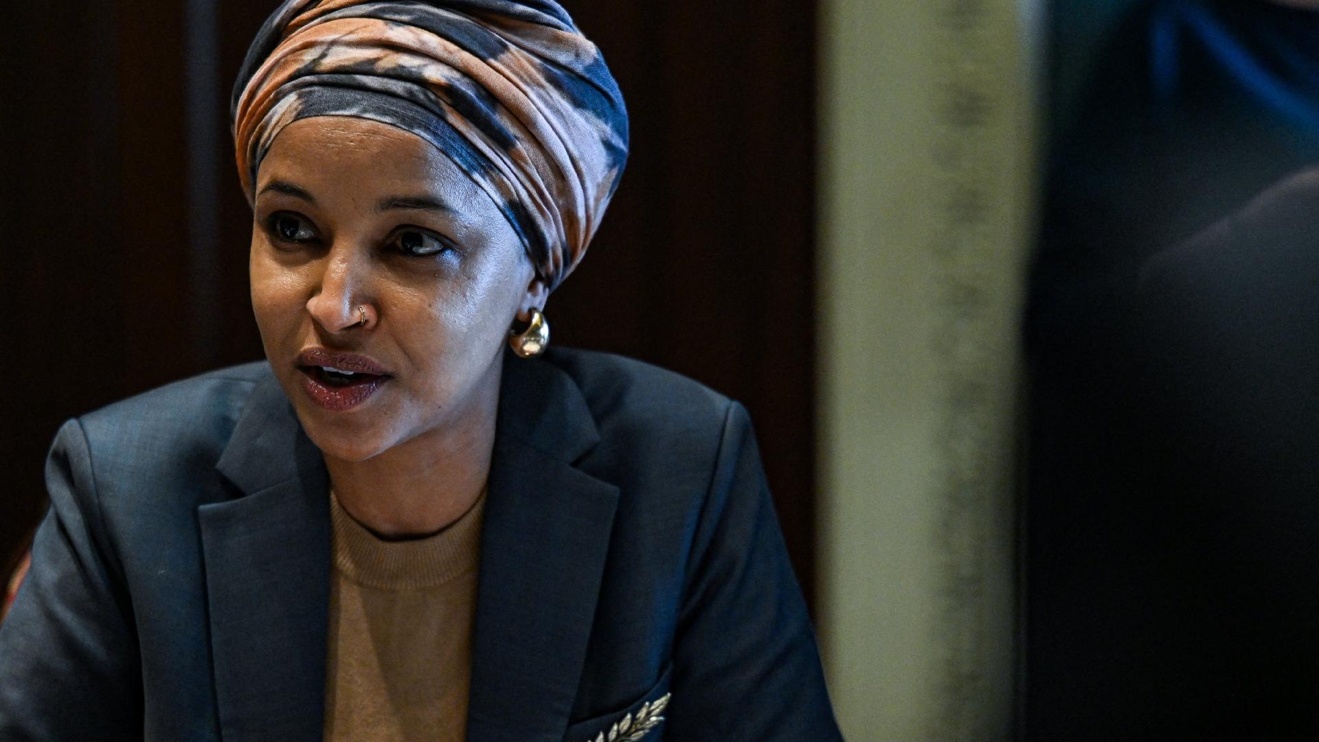 Deputada dos EUA Ilhan Omar, do Partido Democrata por Minnesota.
REUTERS/Annabelle Gordon - undefined