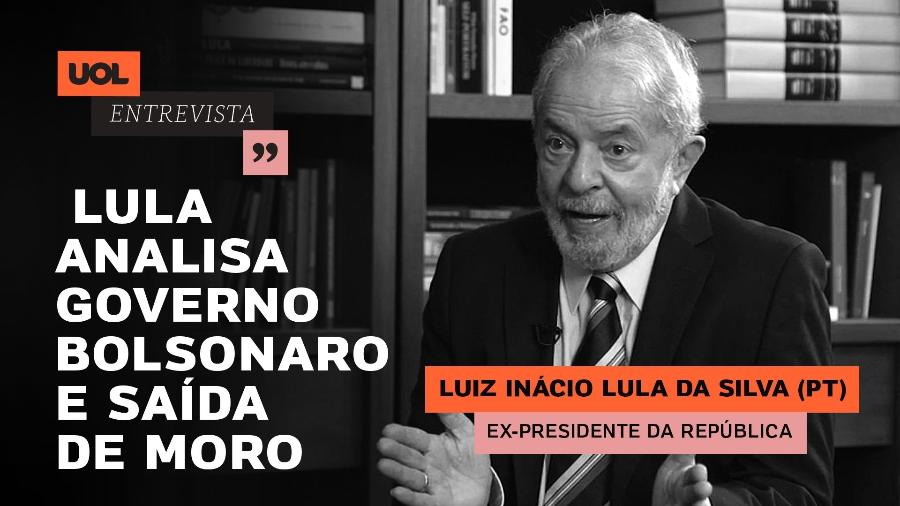 UOL Entrevista com Lula  - Arte/UOL