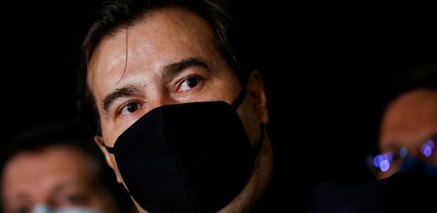Presidente da Câmara dos Deputados, Rodrigo Maia, em Brasília