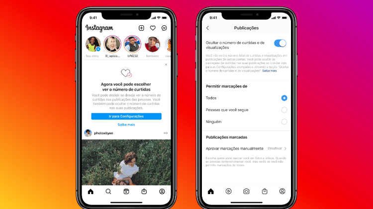 Curtidas de volta ao Instagram - Divulgação - Divulgação