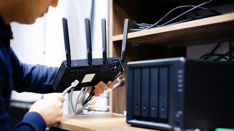 O posicionamento do roteador influencia na qualidade da conexão