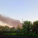 19.May.2022 - Smoke appears after the attack in Tetkino, a Russian city in the Kursk region on the Ukrainian border - Reproduction / Roman Starovoit