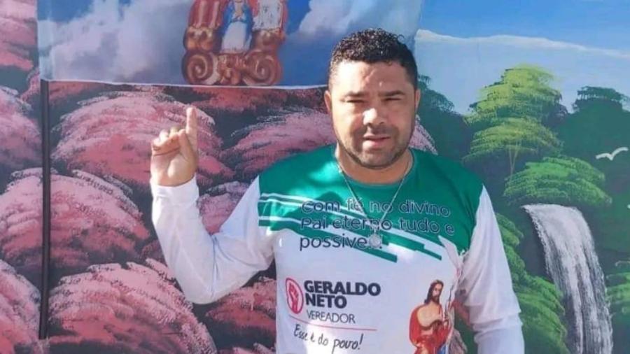 Geraldo Neto Almeida publicou foto nas redes sociais antes de sair para romaria em Goiás