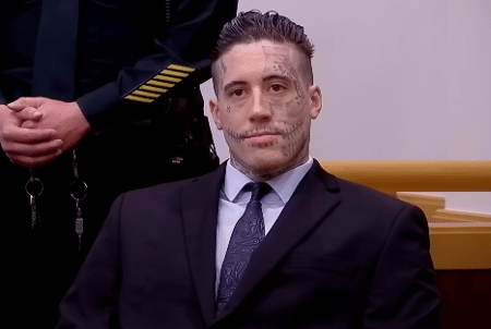 Foto de Wade Wilson durante sessão de julgamento nos Estados Unidos - Reprodução/TikTok