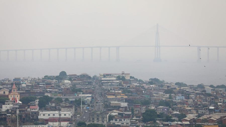 Seca pode tornar impossível o transporte de produtos pelos rios até Manaus, de 2,3 milhões de habitantes