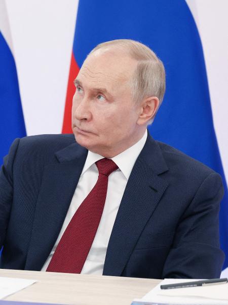 O presidente da Rússia, Vladimir Putin O presidente da Rússia, Vladimir Putin