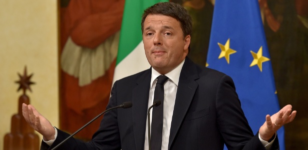 Renzi renunciou ao cargo após vitória do "não"  - Andreas Solaro/ AFP