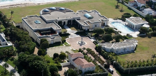 A mansão vendida por Trump em Palm Beach - Wikimedia/Reprodução