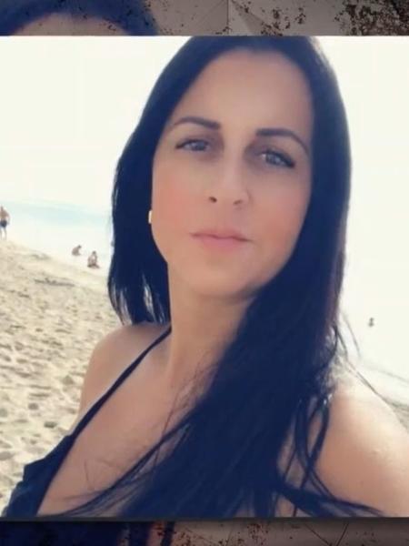 Cynthia Mancini vive nos Estados Unidos e é suspeita de cometer fraudes contra famílias que encomendam produtos - Reprodução/Globo