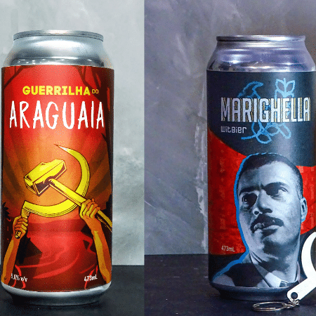 Cervejas Guerrilha do Araguaia e Marighella - Divulgação