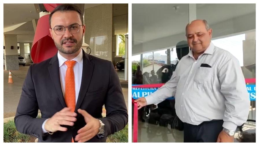 Rafael Freire anunciou apoio à candidatura de Luiz Inácio Lula da Silva no segundo turno, enquanto o vice-prefeito, Léo do Posto, optou por Jair Bolsonaro - Reprodução