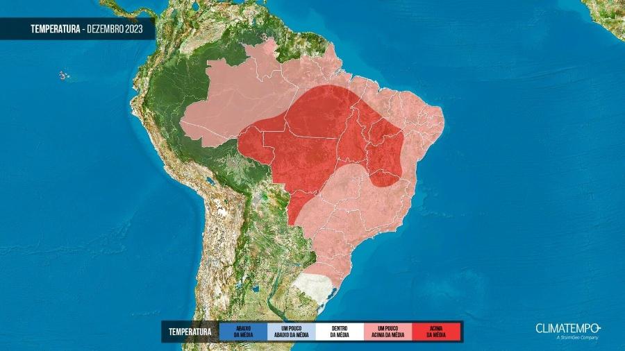 Centro-norte do país deve registar maiores temperaturas no mês