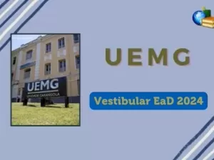 UEMG EaD 2024/1: inscrição pode ser feita a partir de hoje (24)