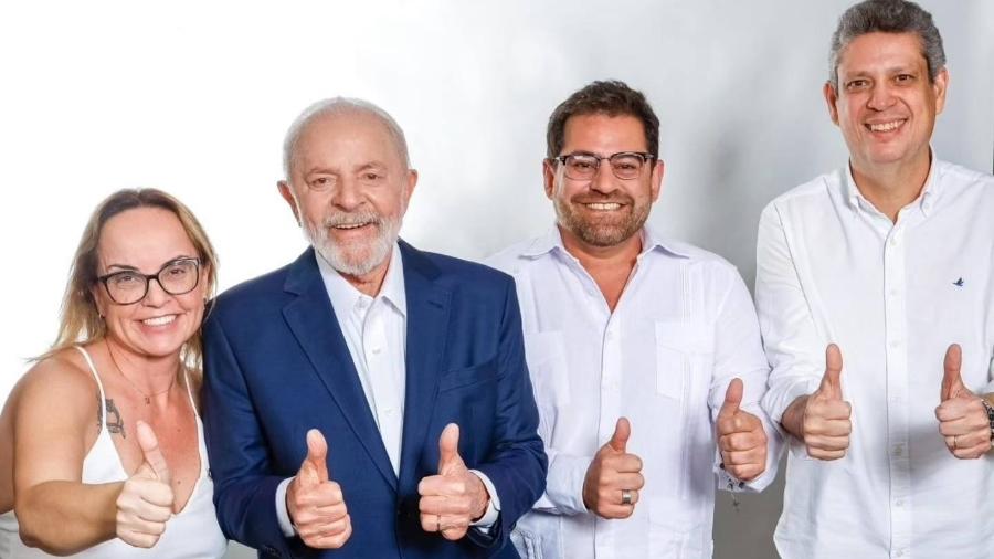 Lurian, Lula, Danilo e Márcio Macêdo 