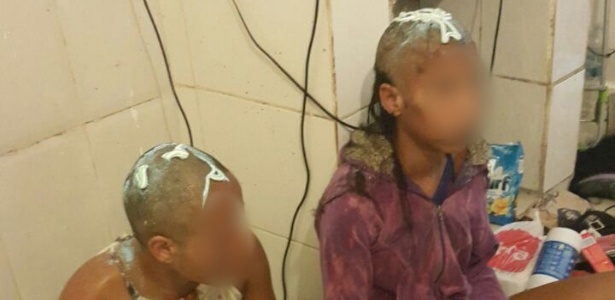 Mulheres têm cabeças raspadas por traficantes no Rio de Janeiro - Reprodução/UOL
