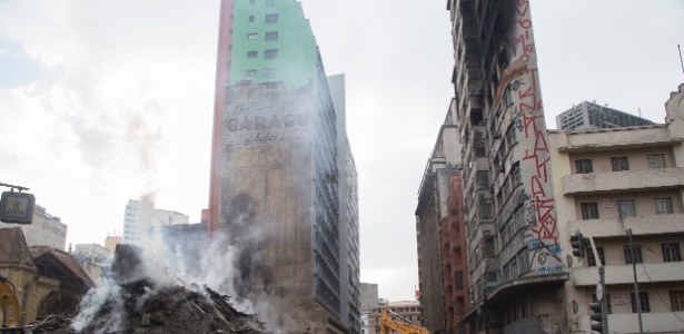 Após incêndio, imóvel das lojas Móbile não tem risco de desabamento