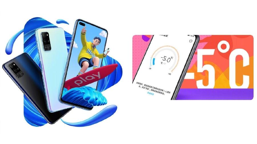 Honor Play 4: linha de smartphones da Huawei vem com termômetro em infravermelho - Divulgação/Huawei