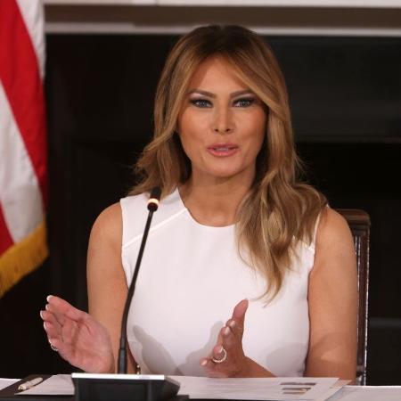 Arquivo - A primeira-dama dos Estados Unidos, Melania Trump, disse estar "decepcionada" com o que aconteceu na semana passada - Alex Wong/Getty Images
