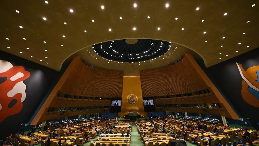 Assembleia Geral da ONU - ANGELA WEISS/AFP