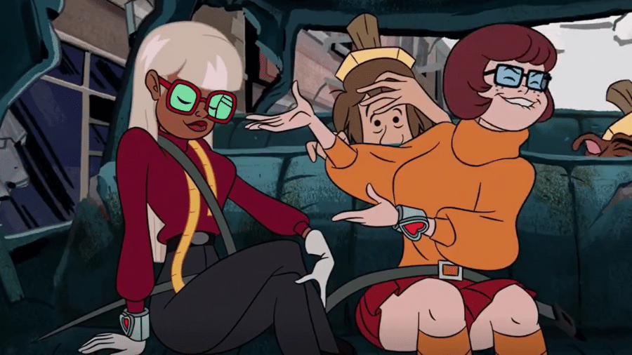 Coco Diablo e Velma no novo filme do Scooby-Doo - Reprodução / Twitter