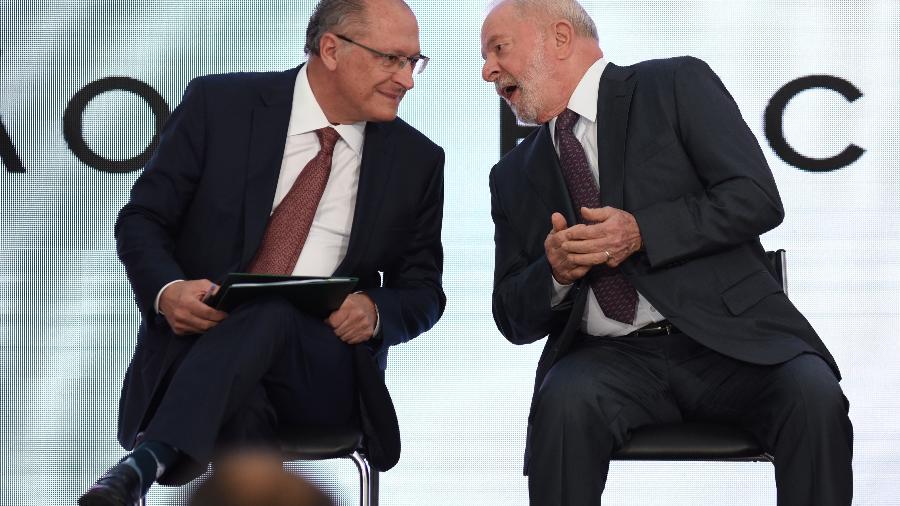 Presidente Lula e Vice Geraldo Alckmin - Ton Molina/Estadão Conteúdo
