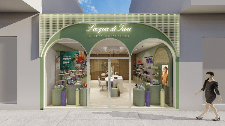 A rede de perfumes L' Acqua di Fiori precisa adaptar os formatos de lojas em cidades pequenas e grandes metrópoles